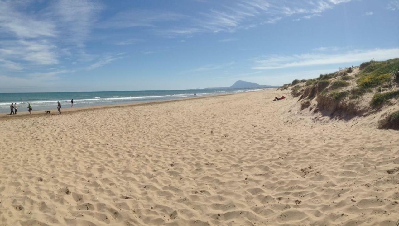 Apartamento Casa en playa Oliva y MET Exterior foto